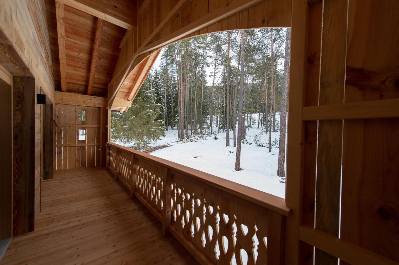 Les Ciases Chalets Dolomites Apt 3 San Vigilio Di Marebbe Dış mekan fotoğraf