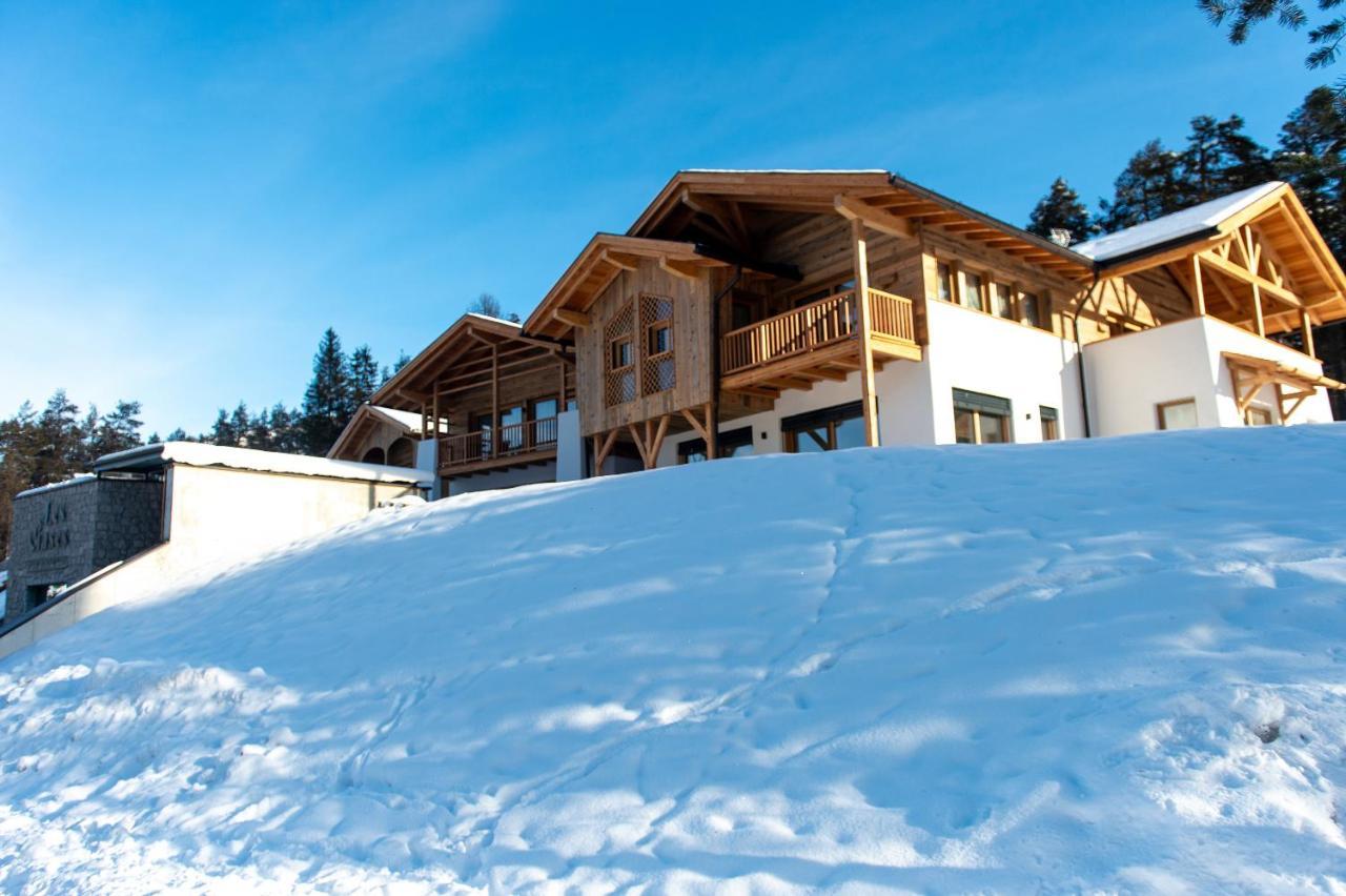Les Ciases Chalets Dolomites Apt 3 San Vigilio Di Marebbe Dış mekan fotoğraf