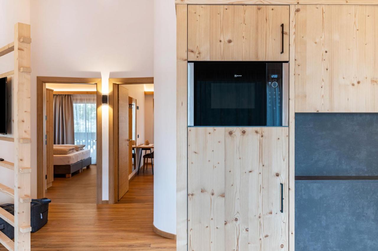 Les Ciases Chalets Dolomites Apt 3 San Vigilio Di Marebbe Dış mekan fotoğraf
