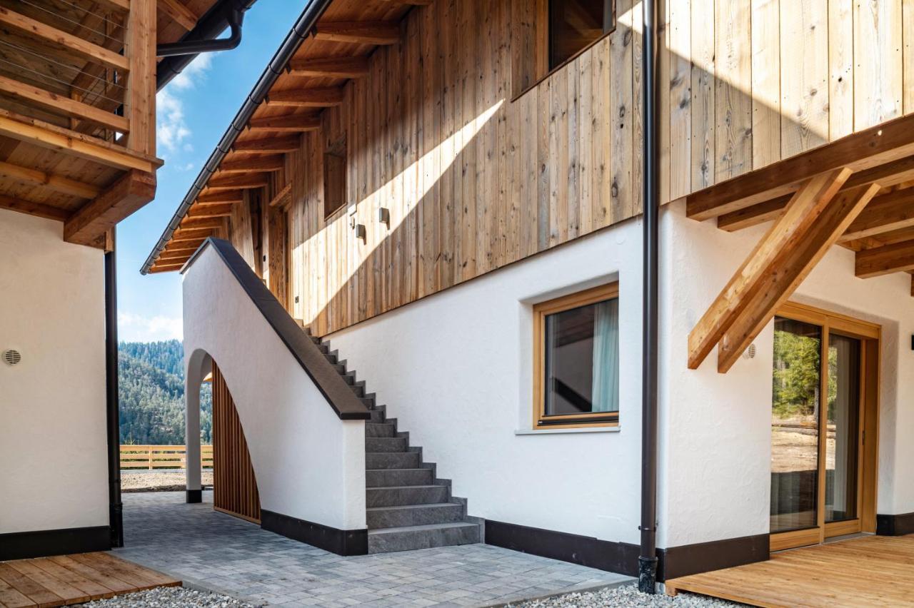 Les Ciases Chalets Dolomites Apt 3 San Vigilio Di Marebbe Dış mekan fotoğraf