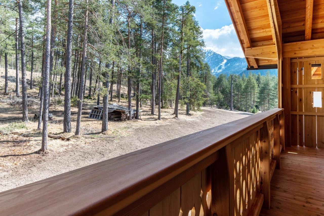 Les Ciases Chalets Dolomites Apt 3 San Vigilio Di Marebbe Dış mekan fotoğraf